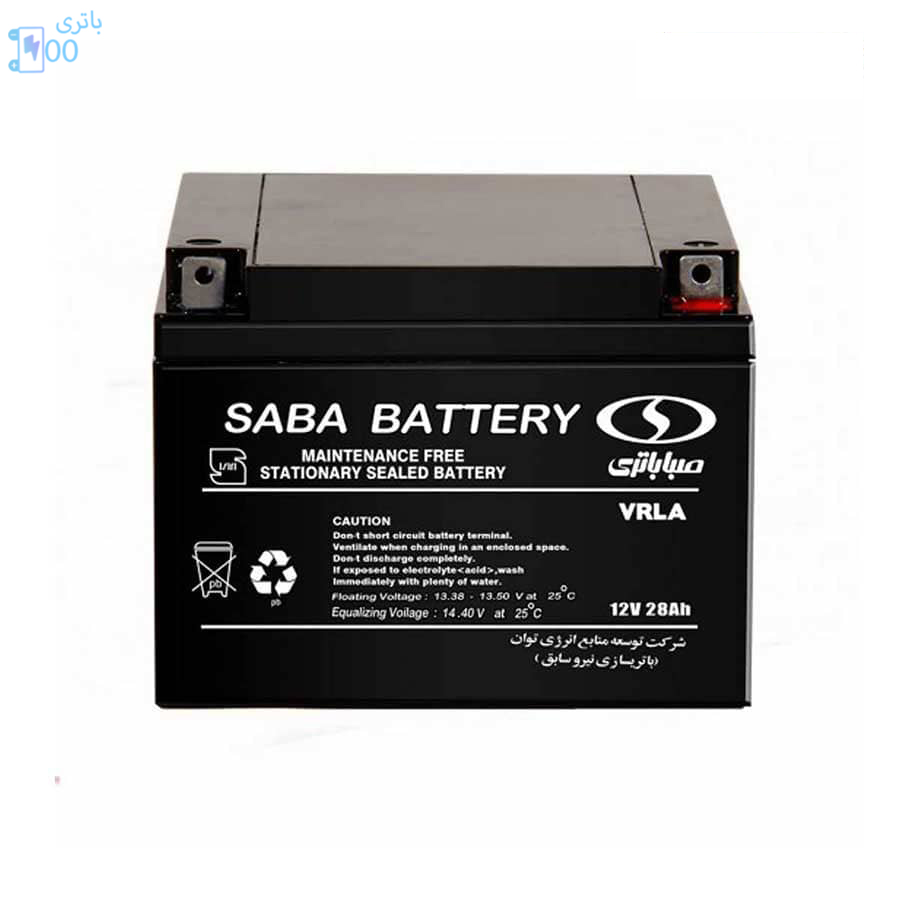 باتری یو پی اس صبا 12 ولت 42 آمپر