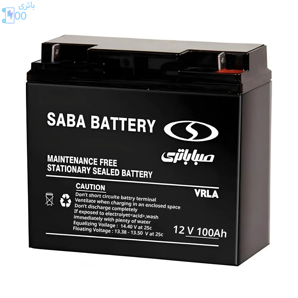 باتری یو پی اس صبا 12 ولت 100 آمپر